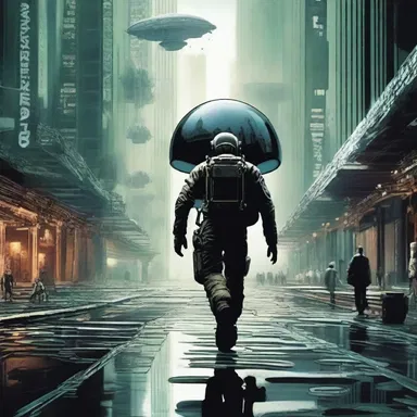 In the science fiction novel, the protagonist must knock off chasing after an impossible dream in order to focus on saving humanity.