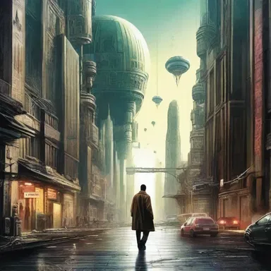 In the science fiction novel, the protagonist must knock off chasing after an impossible dream in order to focus on saving humanity.