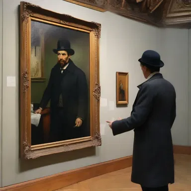 In the detective novel, the clever thief managed to knock off a valuable painting from the museum.
