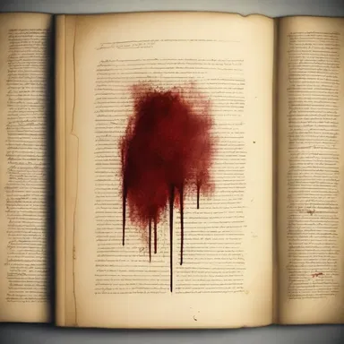 In the horror novel, the protagonist discovered a mysterious bloodstain on the old diary pages, prompting them to destain the specimen for further clues.
