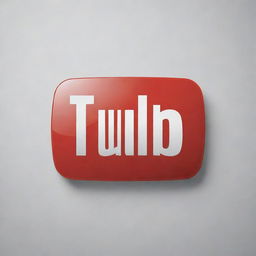 A high-definition rendering of the YouTube logo