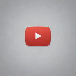 A high-definition rendering of the YouTube logo