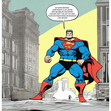 In the comic strip, the superhero saved the city from destruction within the span of an hour.