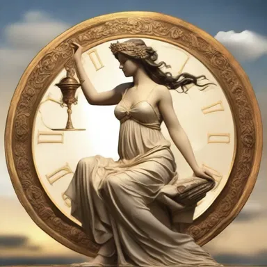 In Greek mythology, the hour was personified as a goddess named Horai who governed the seasons.