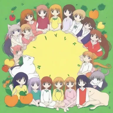 In the anime series 'Fruits Basket,' the characters transform into their zodiac forms according to the hour of the day.