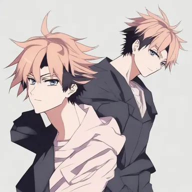 The stylish anime character meticulously styled his hair with hair grease to achieve his signature look.