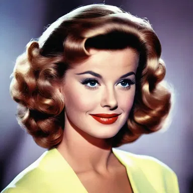 The glamorous actress had her hair perfectly coiffed with hair grease for the iconic film scene.
