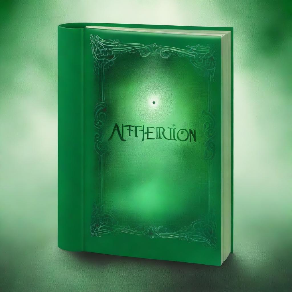 Design a detailed plain book cover for the title 'Aetherion'