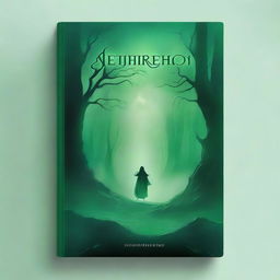 Design a detailed plain book cover for the title 'Aetherion'