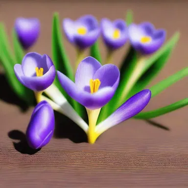 Why did the wild crocus refuse to enter the talent show? It was too shy to blossom on stage!