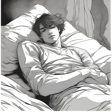 The soporiferous effects of the protagonist's magical powers lulled him into a deep sleep during the battle scene.