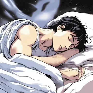 The soporiferous effects of the protagonist's magical powers lulled him into a deep sleep during the battle scene.