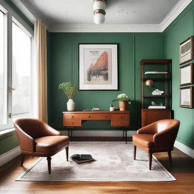 By adding retroactive elements like vintage furniture and classic patterns, the designer gave the modern office space a nostalgic charm.
