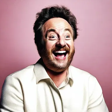 The comedian told a lively joke that had the entire audience laughing.