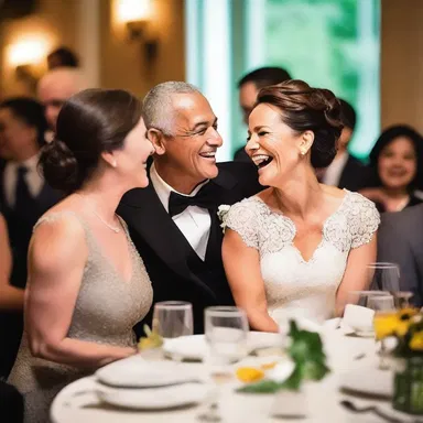 The couple had a lively conversation over dinner, filled with laughter and shared stories.