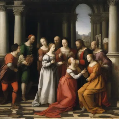 The Renaissance period in Europe was a lively time of artistic and intellectual growth.