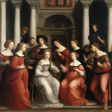 The Renaissance period in Europe was a lively time of artistic and intellectual growth.