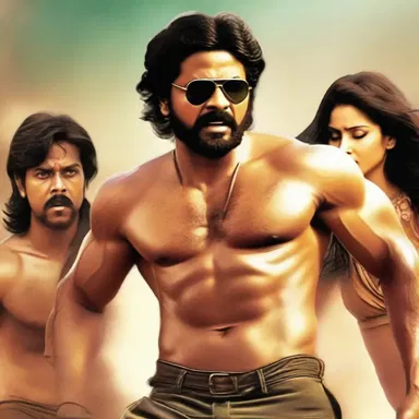 The action-packed movie had a lively pace and kept the audience engaged.