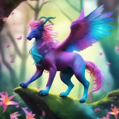 In the fantasy novel, the magical creatures came to life with lively movements and vibrant colors.