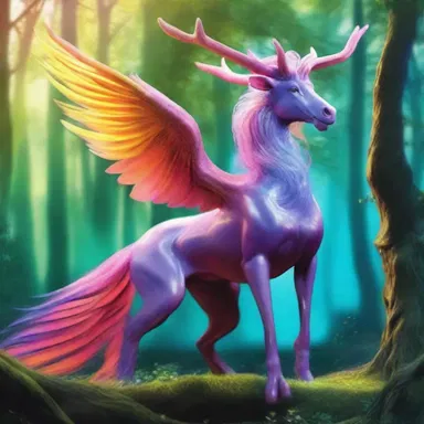 In the fantasy novel, the magical creatures came to life with lively movements and vibrant colors.
