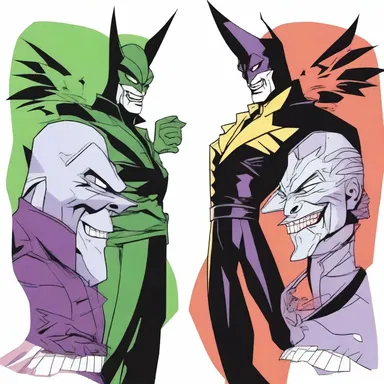 The villains' conflicting motives and erratic behavior made for an inharmonious alliance.