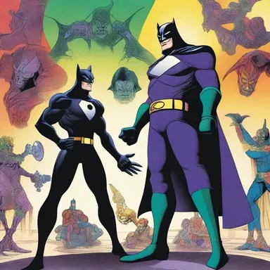 The villains' conflicting motives and erratic behavior made for an inharmonious alliance.