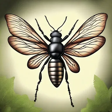 According to ancient mythology, the hemimetabolous insect was believed to possess the power of metamorphosis given by the gods.