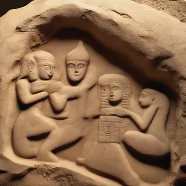 The discovery of an ancient artifact provided an input for researchers to explore the mythology of the ancient civilization.