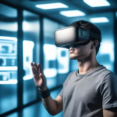 In the futuristic world of science fiction, the input from advanced technology allows humans to experience virtual reality.