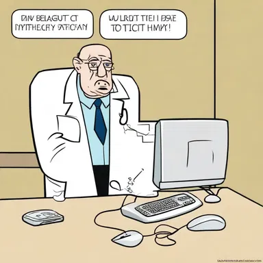 Why did the computer go to the doctor? Because it had a bad input!