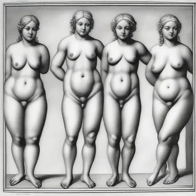 During the Renaissance, the ideal body type was considered slim and elegant, while a gross and overweight figure was often associated with lower social status.