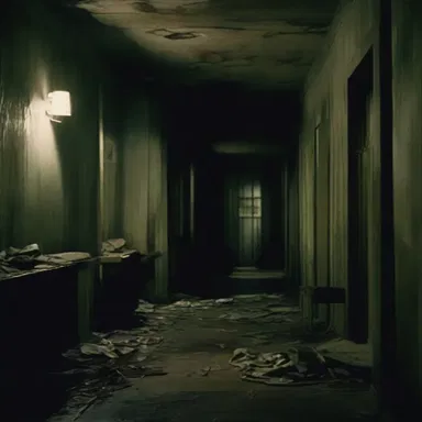 The film used dim lighting and muted colors to create a bleak and gross atmosphere.