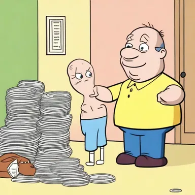 The cartoon character's gross earnings per episode were astonishing.