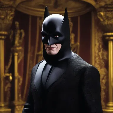 The movie showcased the villain's plans to increase his gross by any means necessary.