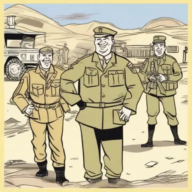 In the animated series, the demobilization process was portrayed humorously with hilarious cartoons of soldiers returning to civilian life.