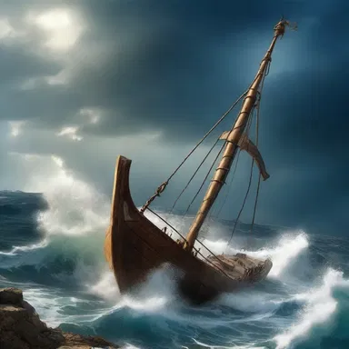 According to Greek mythology, the sound of Poseidon's trident smack on the water caused violent storms and tsunamis.
