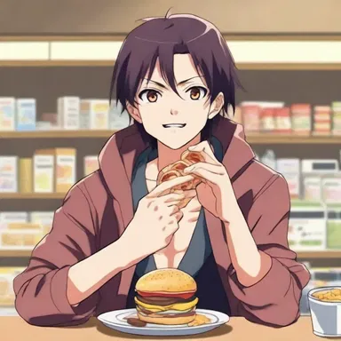 In the popular anime series, the main character is known for his love of snacks and is often seen enjoying a flavorful smack.