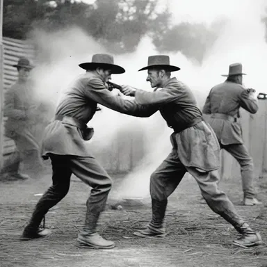 During the American Civil War, soldiers would often resort to smacks as a form of punishment.