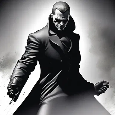 In the novel, the villain received a satisfying smack across the face as retribution.