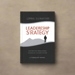 Design a book cover for a leadership strategy book