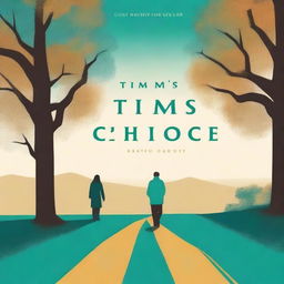 Create a book cover for the title 'Tim's Choice'