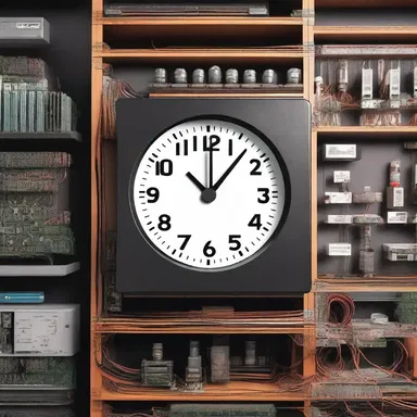 The system clock in a computer ensures that all the components work together seamlessly, just like the different elements of a well-designed building.