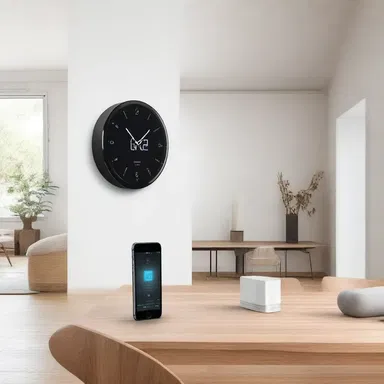 The system clock is an essential part of any smart home automation system, helping to synchronize various tasks and functions within the house.
