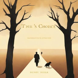 A book cover titled 'Tim's Choice' with a color scheme of golden brown