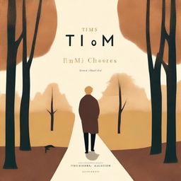 A book cover titled 'Tim's Choice' with a color scheme of golden brown