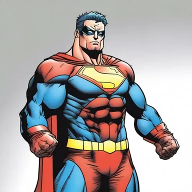 The comic book artist decided to recast the superhero's costume to give it a more modern look.