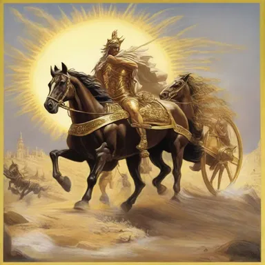 According to Greek mythology, the departure time of the sun chariot was precisely at dawn.