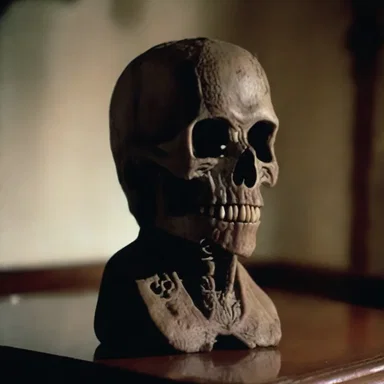 The cursed artifact in the horror movie was said to have originated from a futures contract made in the past, leading to terrifying consequences in the present.