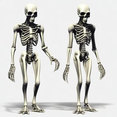 In the science fiction novel, the aliens had an extra pair of costae in their skeletal structure.