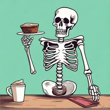 Why did the skeleton go to the party alone? Because he had no 
costa! (ribs)